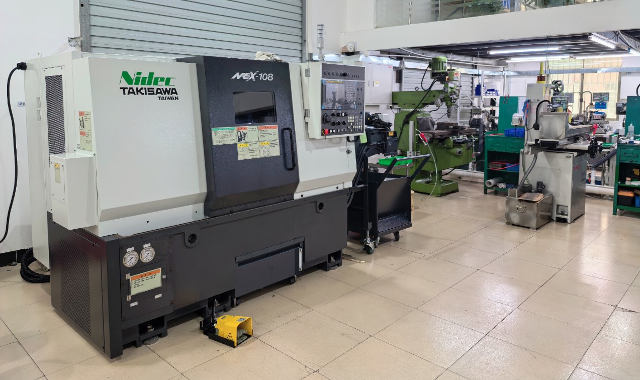 Dongguan Hongyu Mould Co., Ltd. increased the Takizawa CNC lathe NEX-108
