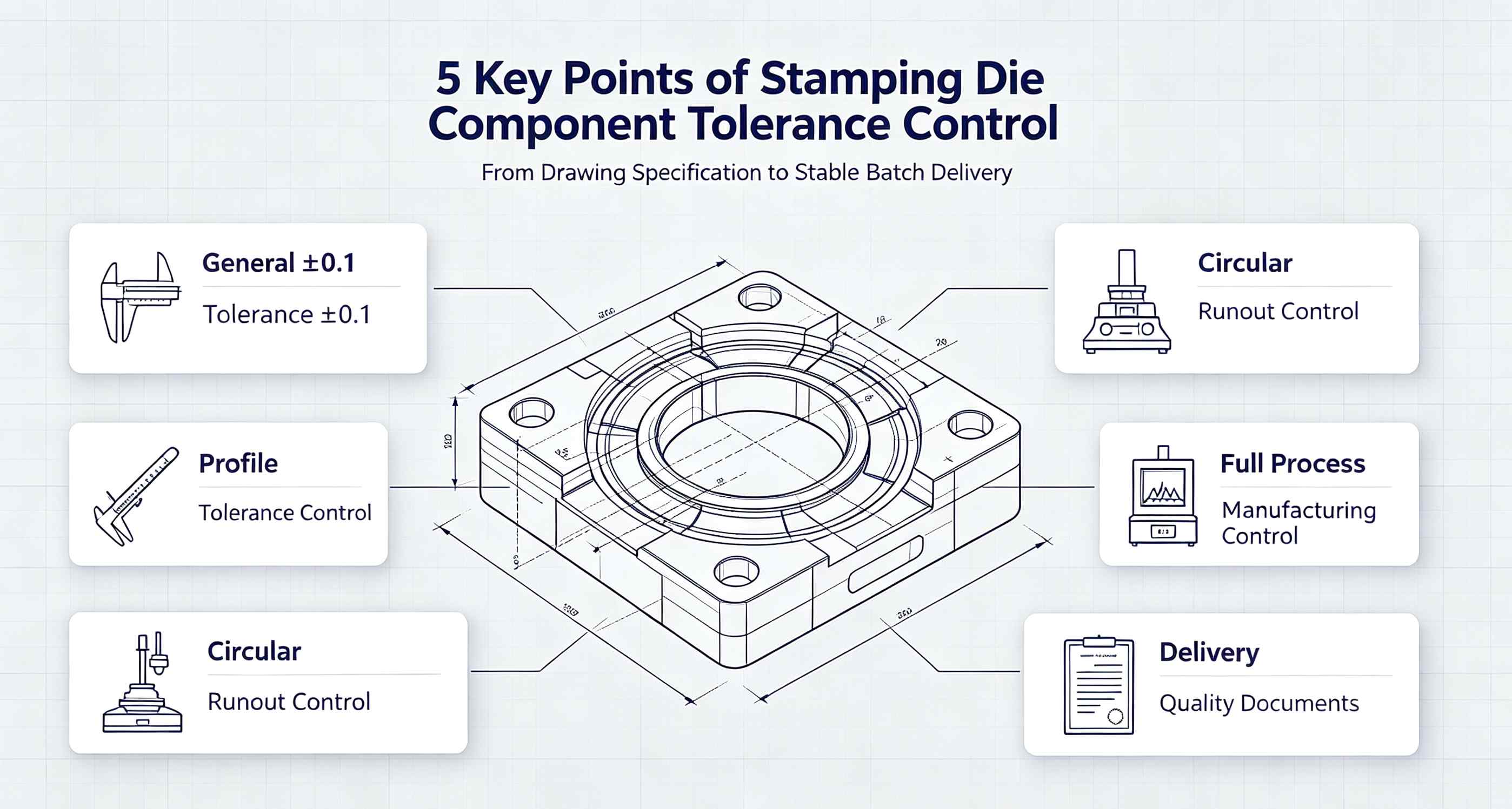 Tolerance Control for Stamping Die Parts: 5 Key Points