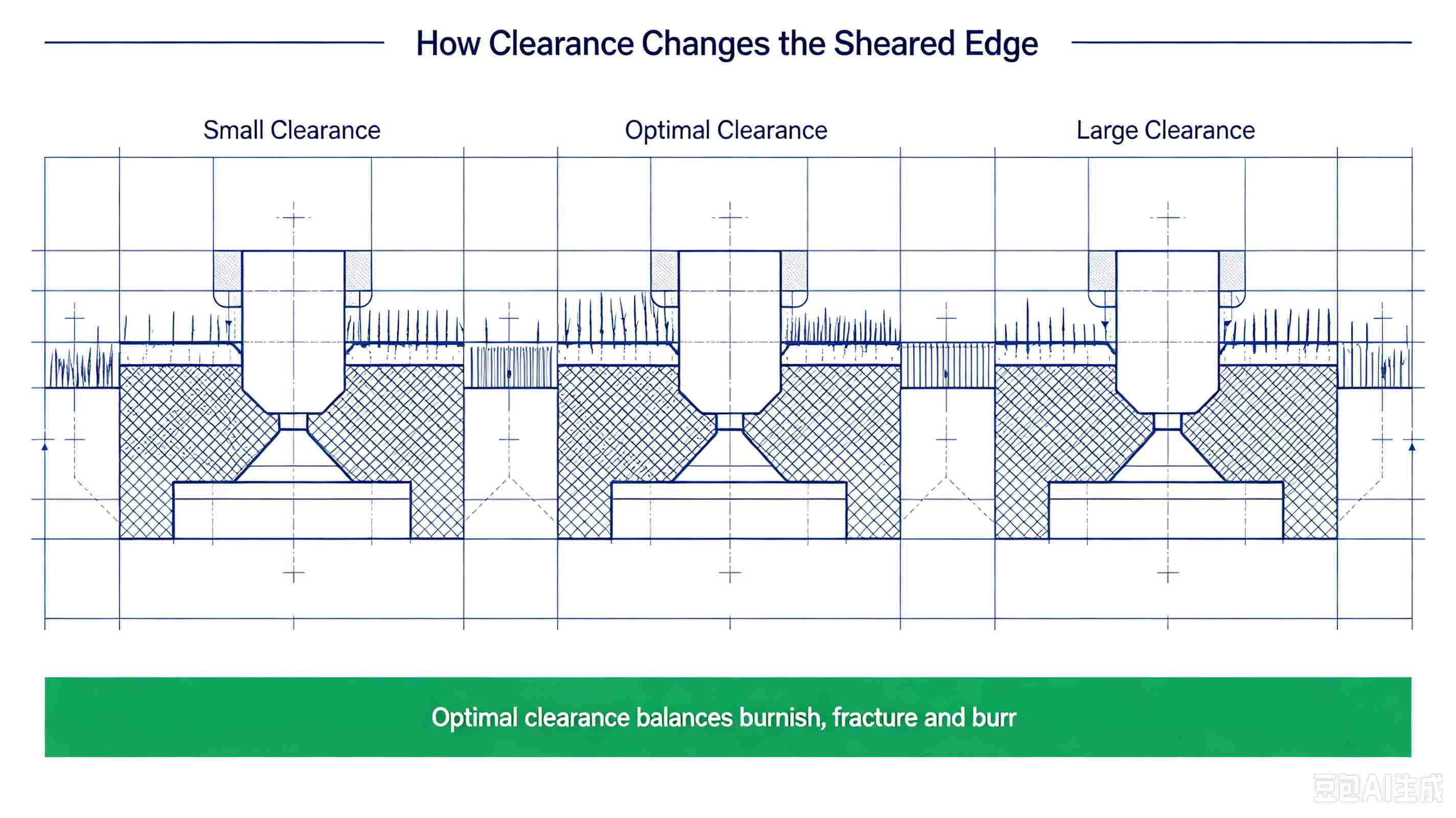 stamping mold clearance