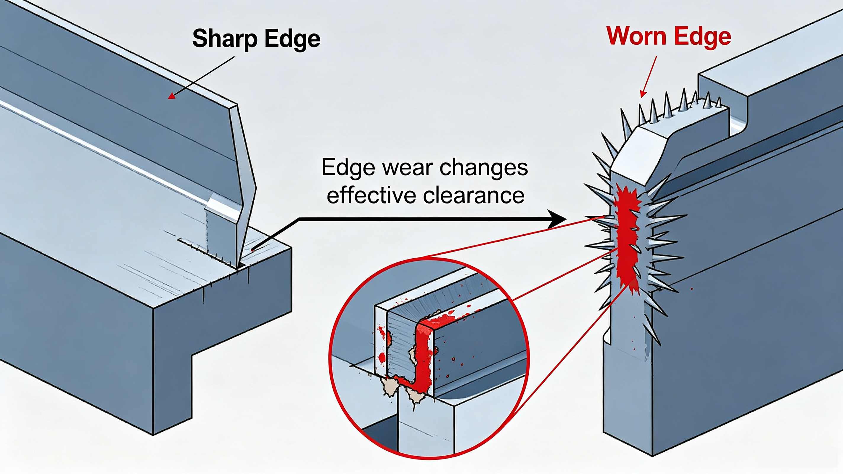 stamping mold punches sharp edge